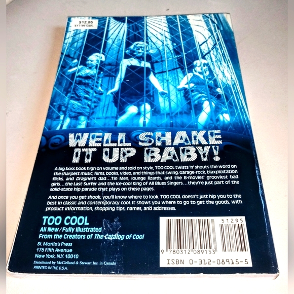 RARE BOOK - Too Cool Paperback – January 1, 1993 by Gene Sculatti (Editor) - Picture 2 of 5